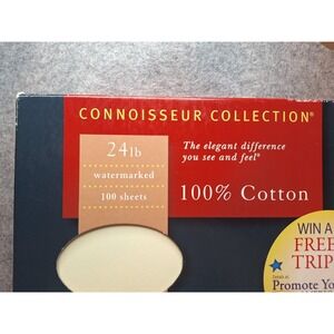 Southworth Connoisseur Collection Exceptional Resume Ivory Paper 100% Cotton NEW